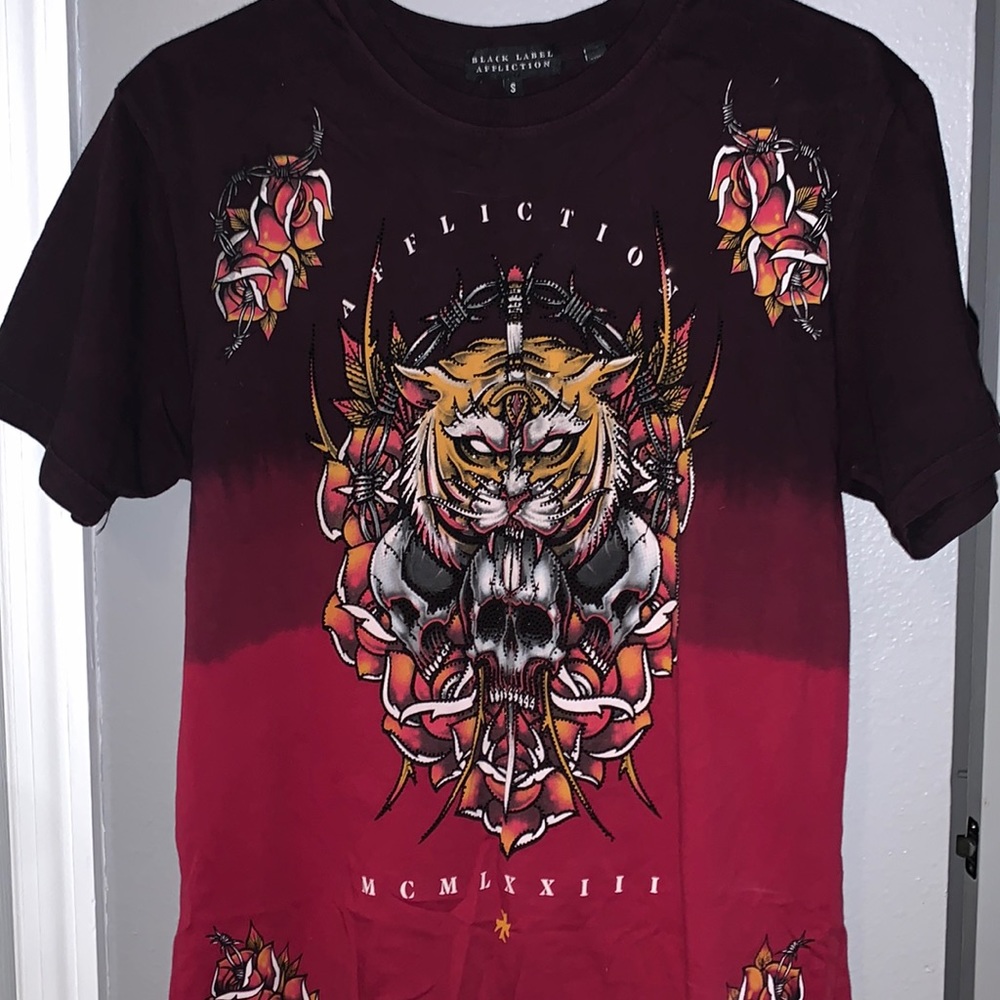 Black Label Affliction t shirt